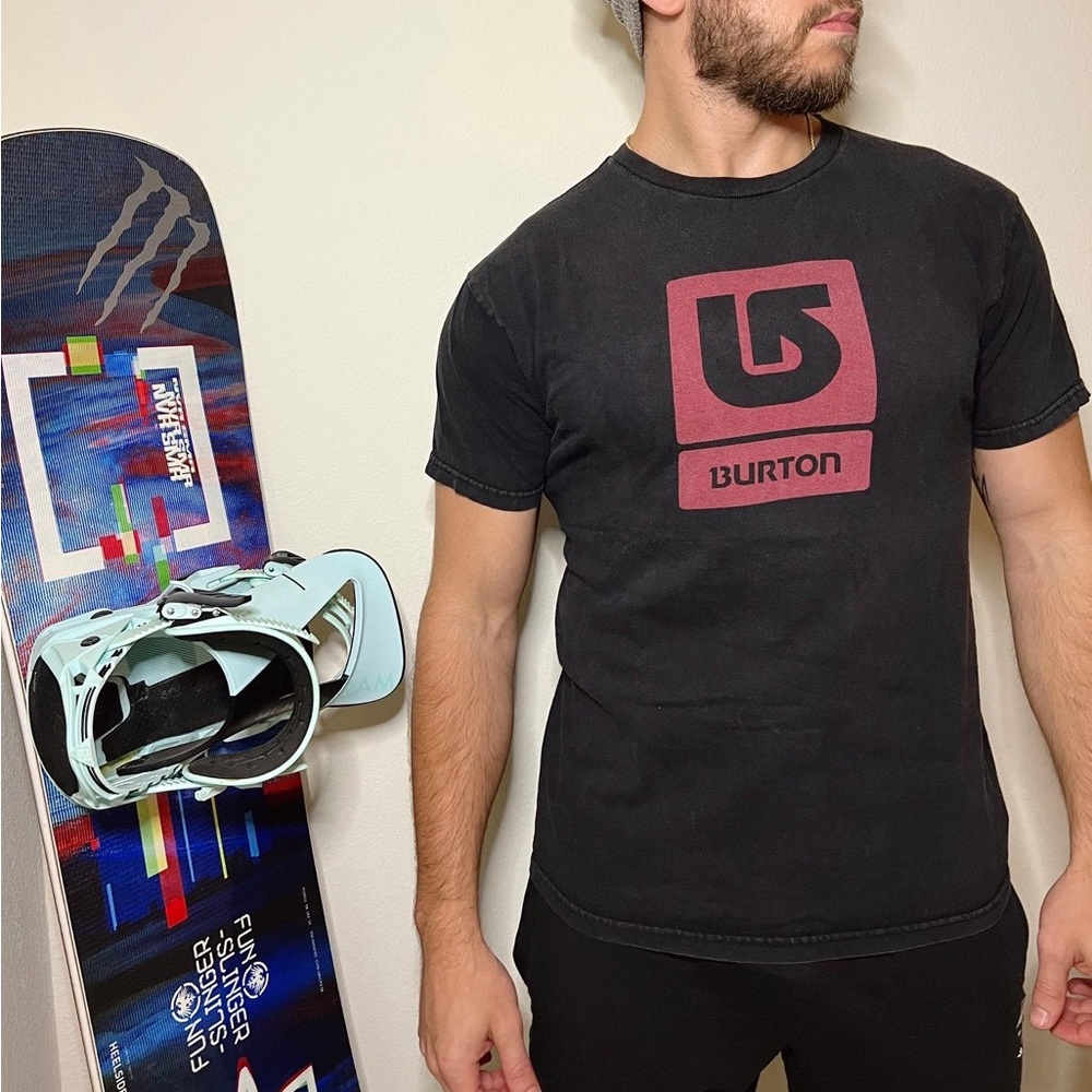 BURTON 🏂 vintage logo graphic tee